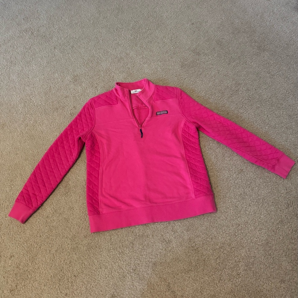 Hot Pink Vineyard Vines Pullover
